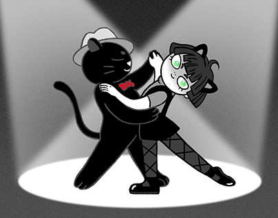 Black Cat Tango【Animation design】