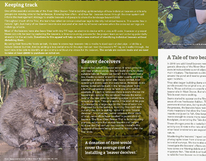 Devon Wildlife Trust Leaflet