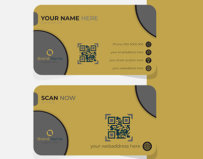 Clean and Modern Business Card Template