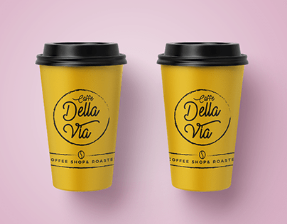 Caffe Della Via - Take away bardak tasarımı