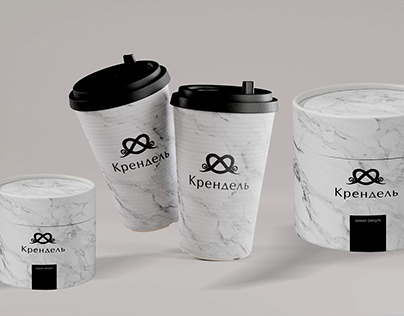 Design for a cafe "Крендель".