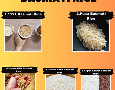 types of basmati rice