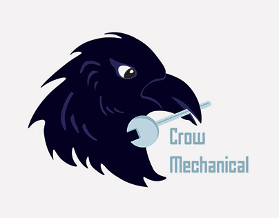 Crow Mechanical Icon