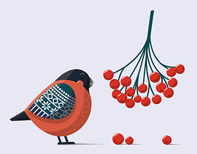 Birds and berries