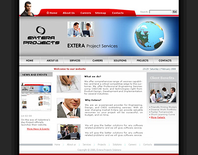 Website Design & Development from 2008
