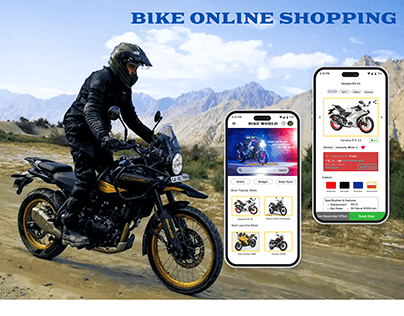 Bike Online Shopping Page - Ui Design