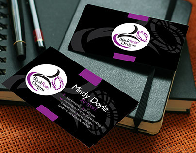 BlackRose Design Business Card