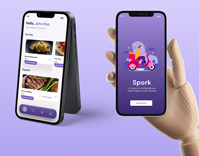 Satisfy Your Cravings with Spork: Food Delivery App