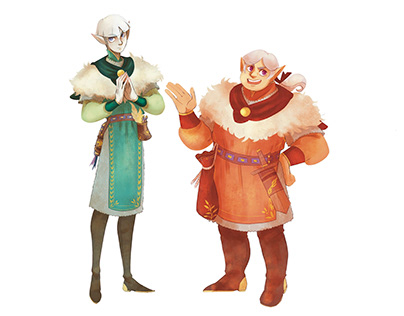 Elves Character Design