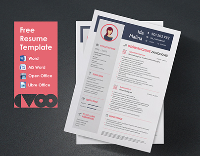 Free Creative Resume Template | Free CV Template