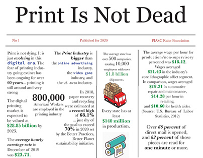 Poster: Print is not dead