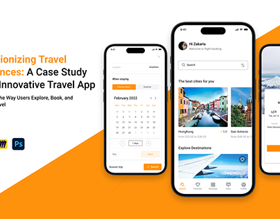 Project thumbnail - Travel App Case Study
