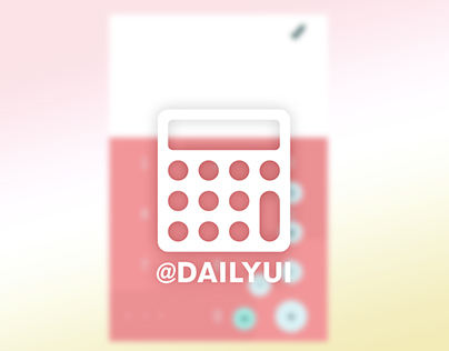 DailyUI day4- Calculator