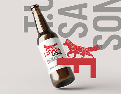 La Furba Saison - beer label