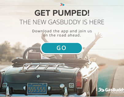 GasBuddy - Rebrand Homepage Banner