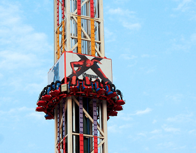 55M Drop Tower Rides - Extreme Thrilling