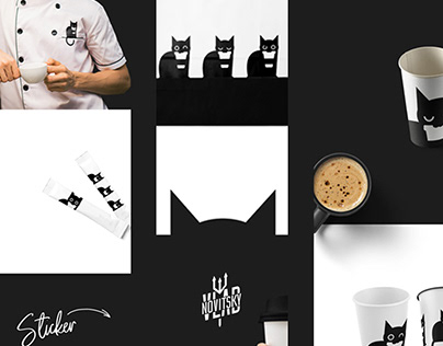 Brand identity concept for a coffee shop l кофейня