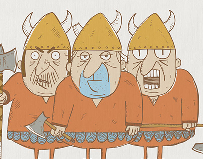 Threee Vikings