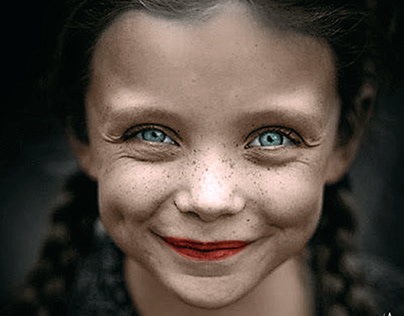 Innocent smile | Photo Coloring
