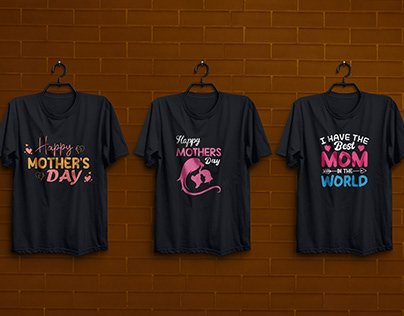 Mothers day t-shirt design.