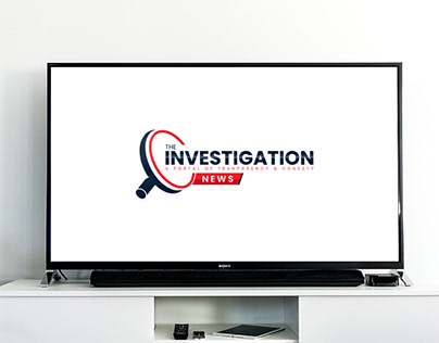 investigation news logo/ branding