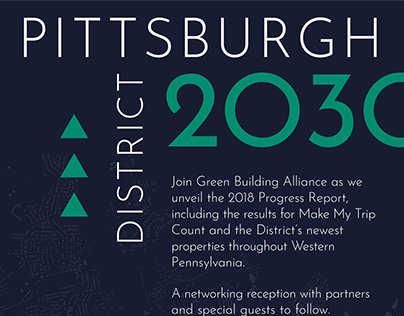 Pittsburgh 2030 District Digital Invitation