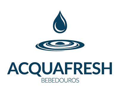 LOGO | Adesivo e logo para a Acquafresh Bebedouros