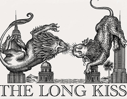 The Long Kiss Logomark Rendered by Steven Noble