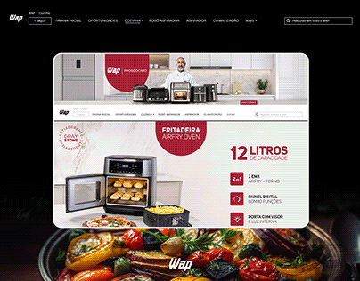 Lançamento Linha de Cozinha WAP - Amazon Store