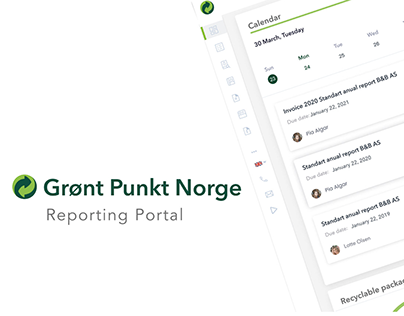 Grønt Punkt Norge Reporting Portal