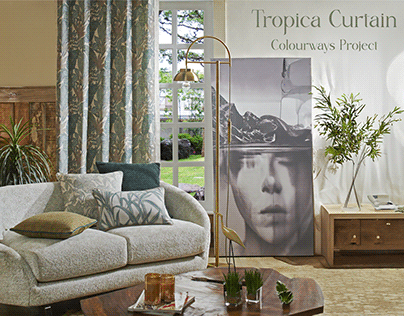 Tropica Curtains Colouration project