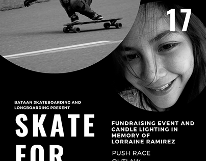 Skate for Lorraine (Fundraising Event) Poster