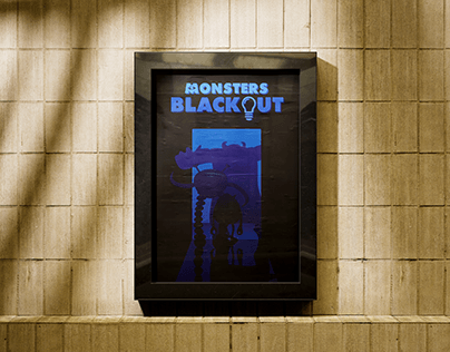 Monsters, Inc. Movie Poster Design