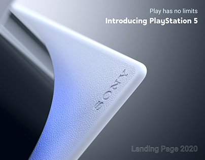 PlayStation 5 Landing Page