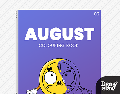 Drawslaw Digital Colouring Book [August 2021]