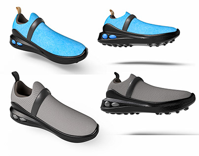 Shoe Product Modeling - 3D Render