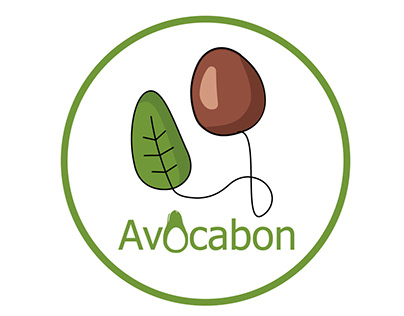 Avocabon Logo design concept and product photography