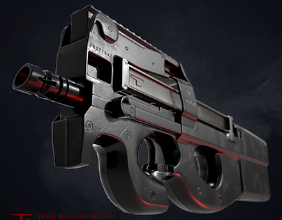Tommy - Gun FN P90 | Game model