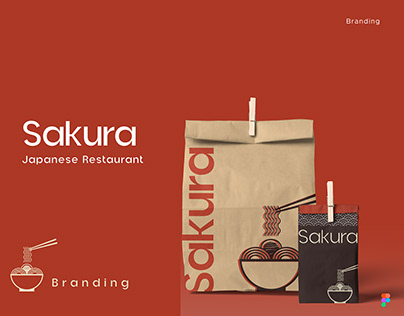 SAKURA - Japanese Restaurant | Branding