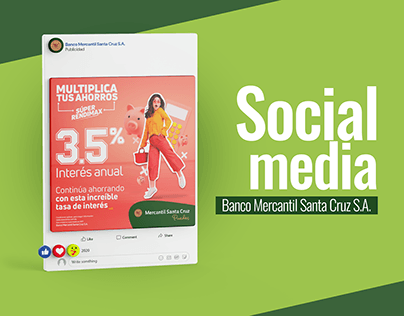 Social Media Banco Mercantil Santa Cruz S.A.