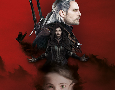 "THE WITCHER" NETFLIX SERIES - FANMADE POSTER