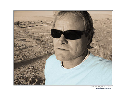 Self Portrait - White Sands, NM