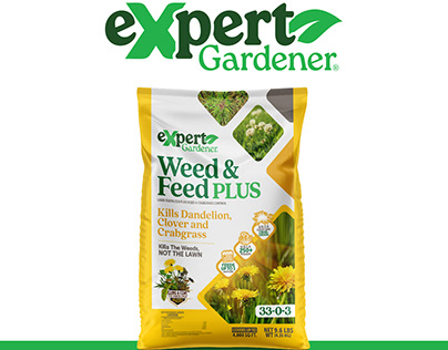 Expert Gardner Weed & Feed Package Re-Design