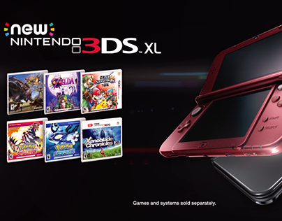 Front & Center - Nintendo 3DS XL
