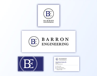 Barron Engineering Identity Design