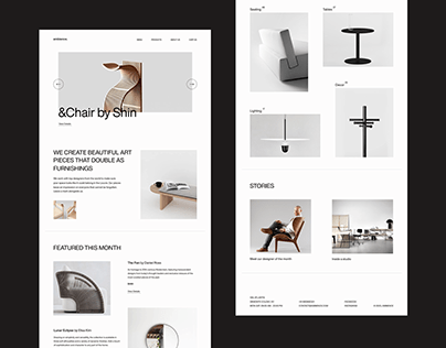 Furniture Website - Responsive Design