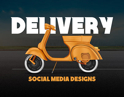 Delivery Social Media Designs