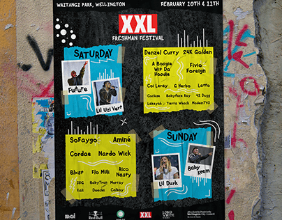 XXL Festival Poster - Event Summative