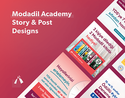 Modadil Academy - Post & Story Designs