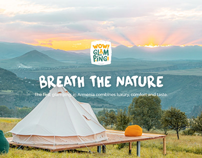WOW Glamping Website Design